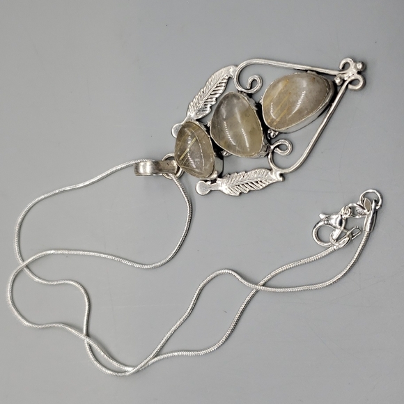 Rutile Quartz Necklace - Picture 6 of 6
